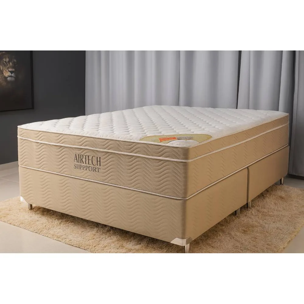 COLCHAO DE MOLAS ENSACADAS QUEEN ORTOBOM AIRTECH SPRING POCKET 158X198X035