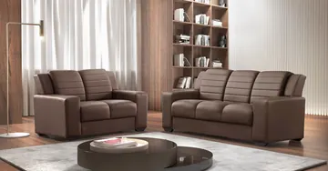 CONJUNTO ESTOFADO SOFÁ DE 2 E 3 LUGARES COURINO
