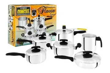 CONJUNTO PANELAS REGINA MALUX 7 PEÇAS
