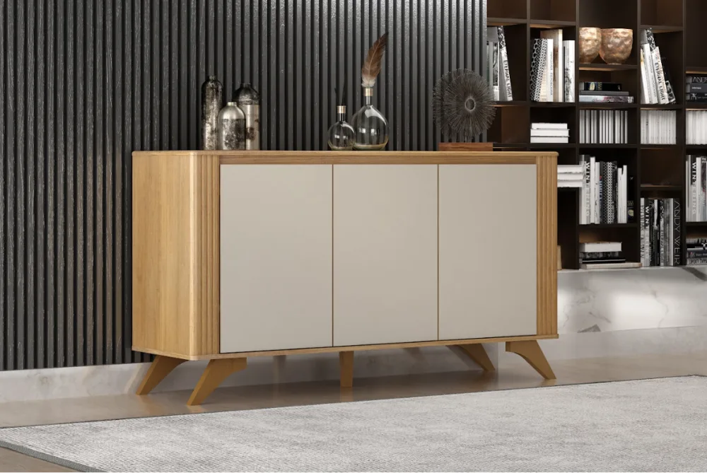 BUFFET VALDEMOVEIS PAMPULHA - CINAMOMO / OFF WHITE