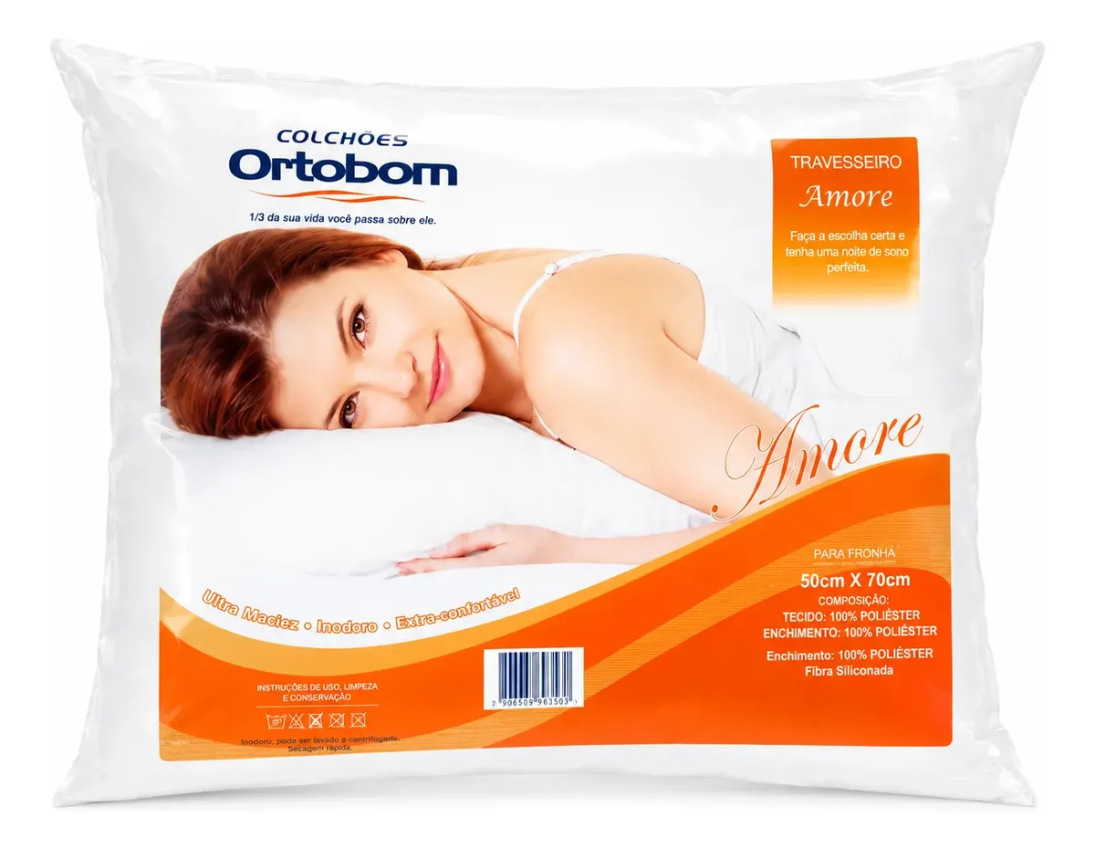 TRAVESSEIRO AMORE ORTOBOM 02200X0700X0500