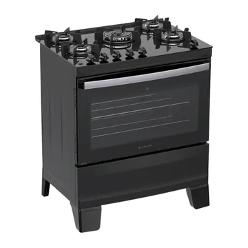 Fogão 5 B Atlas Agile Glass Mesa Vidro c/ Acendimento