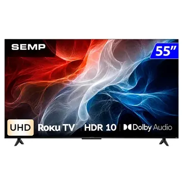 TV 55P SEMP LED SMART ROKU 4K WIFI