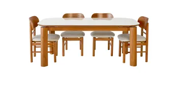 Mesa Sala de Jantar Kr 320 com 6 cadeira